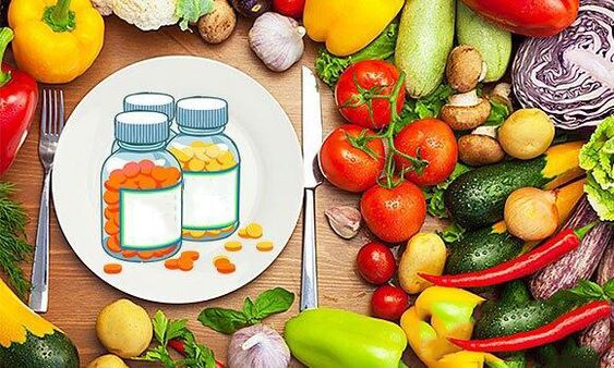 Vitamina në produkte për të rritur fuqinë
