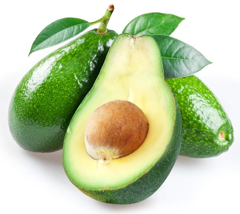 avokado për të rritur fuqinë